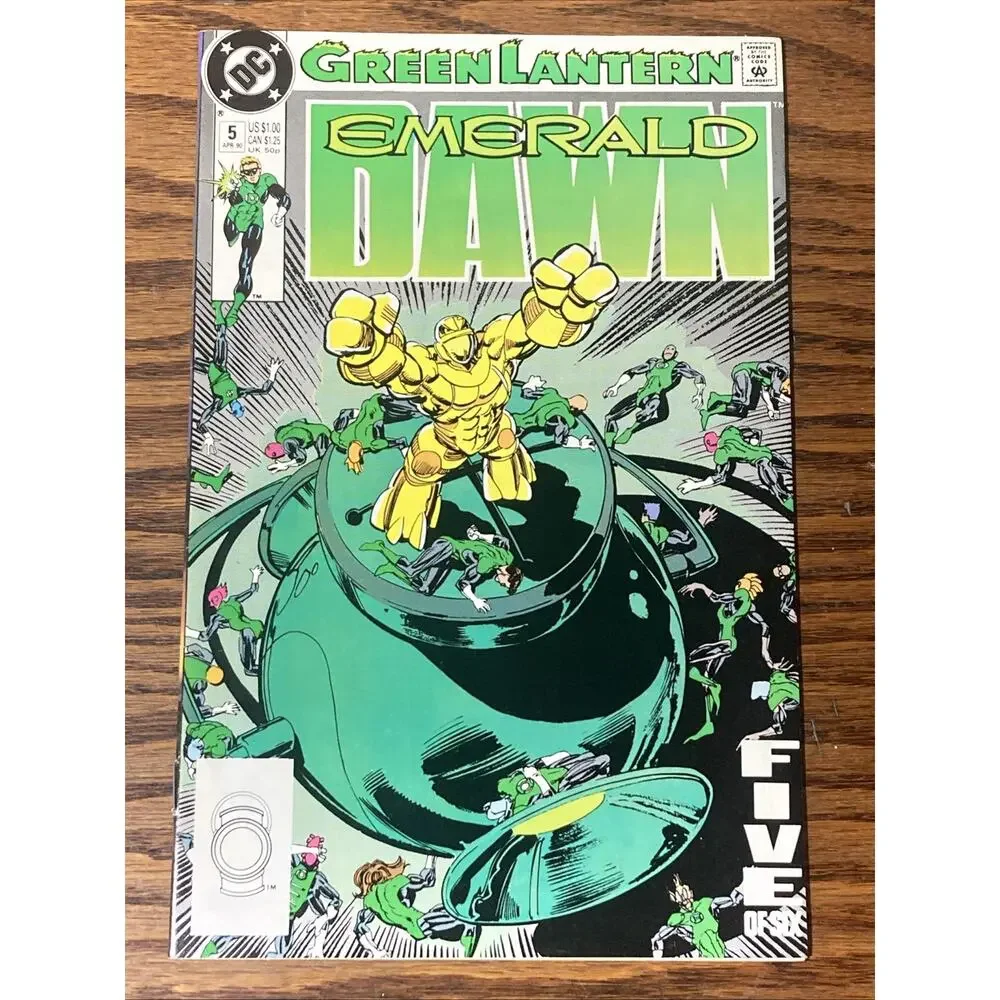 Green Lantern Emerald Dawn I #5 (Apr 1990, DC) VF 8.0